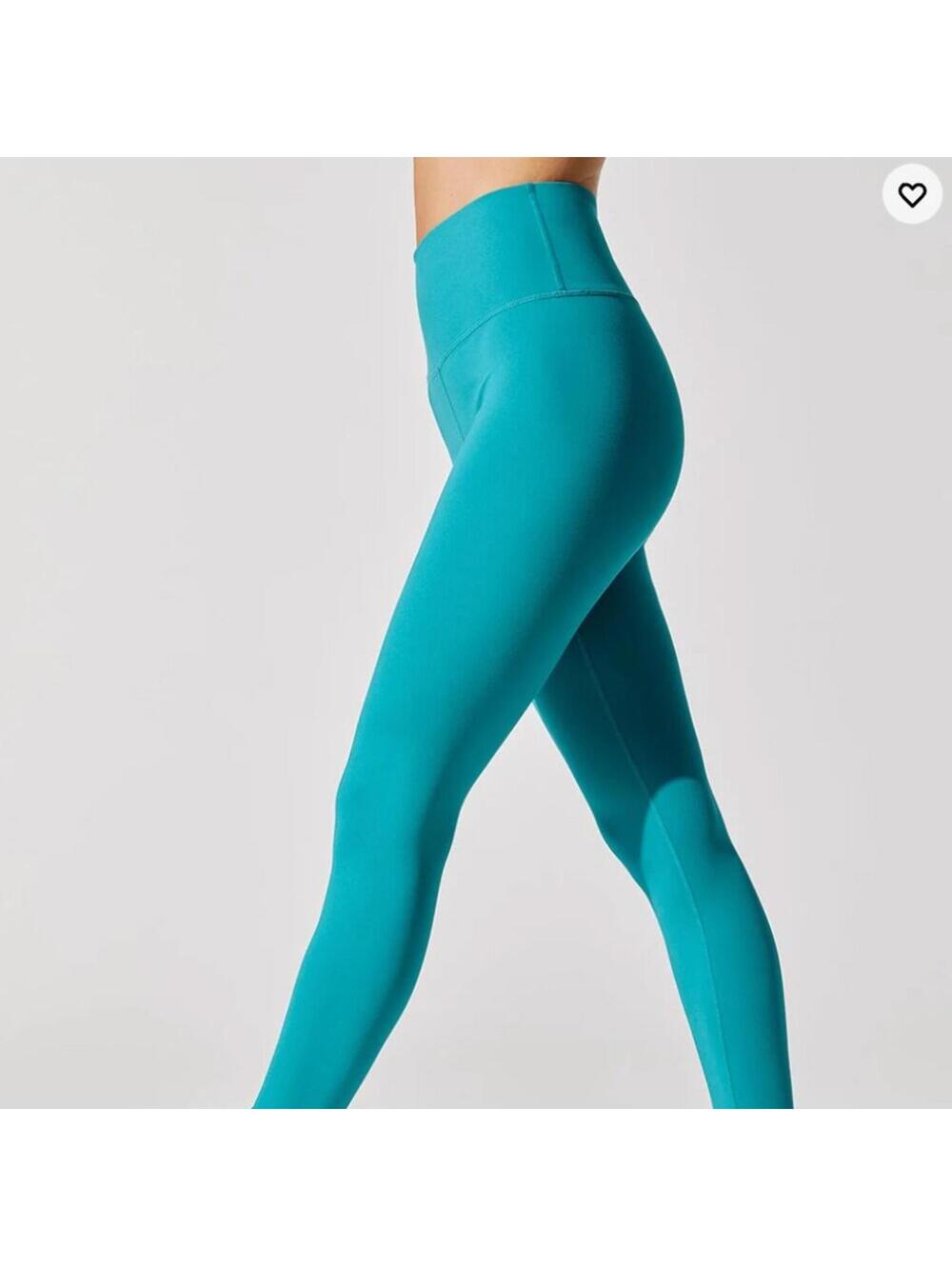 Carbon38 High Rise 7/8 Legging In Cloud Compression Dark Teal Size M $98